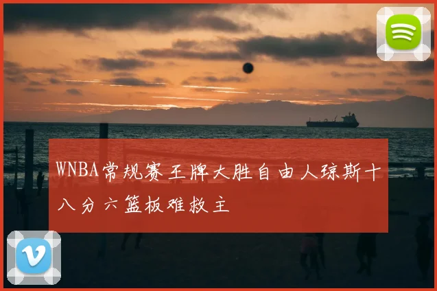 WNBA常规赛王牌大胜自由人琼斯十八分六篮板难救主