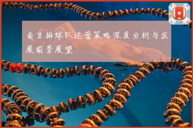 南京排球队运营策略深度分析与发展前景展望